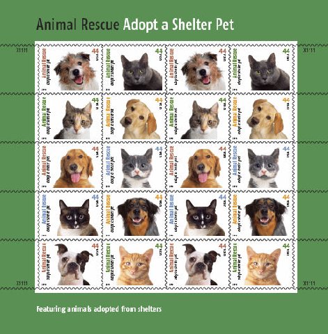 Adoptshelterpetspostagestamps